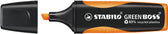 Markeerstift STABILO GREEN BOSS 6070/54 oranje