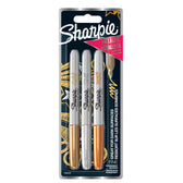 Viltstift Sharpie F metallic assorti - afbeelding 3