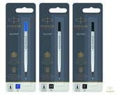 Rollerpenvulling Parker Quink F blauw - afbeelding 2