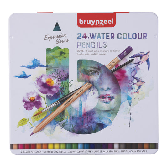 Aquarelpotlood Bruynzeel Expression 24 stuks