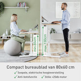 Zit-Sta bureau Leitz Ergo elektrisch compact - afbeelding 8