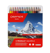 Kleurpotlood Caran d Ache Prismalo 18st ass - afbeelding 5