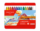 Waskrijt Caran d Ache neocolor I 15st ass - afbeelding 3