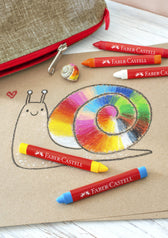 Waskrijt Faber-Castell driehoekig ass - afbeelding 2