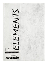 Kopieerpapier Papicolor A4 200gr marble grijs - afbeelding 2