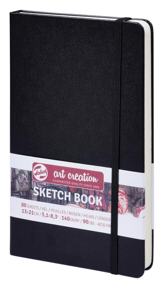 Schetsboek Talens Art Creation zwart 13x21 cm