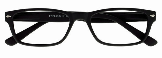 Leesbril I Need You +1.00dpt Feeling zwart