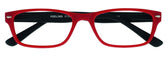 Leesbril I Need You +1.00dpt Feeling rood-zwart