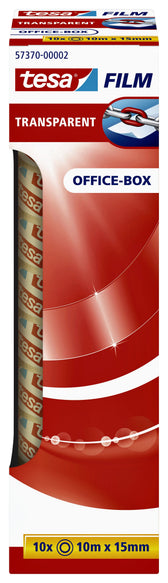 Plakband tesafilm 10mx15mm transparant 10 rol - afbeelding 2