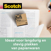Plakband Scotch Magic 900 19mmx30m onzichtbaar mat - afbeelding 7