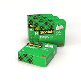 Plakband Scotch Magic 810 19mmx33m tr  4 rollen - afbeelding 2