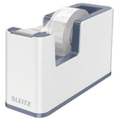 Plakbandhouder Leitz WOW wit/grijs