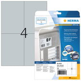 Etiket HERMA 4216 105x148mm folie 100stuks zilver - afbeelding 3