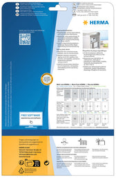 Etiket HERMA 4223 96x50.8mm folie zilver 250stuks - afbeelding 4