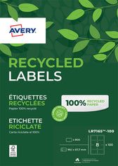 Etiket Avery LR7165-100 99.1x67.7mm wit 800stuks - afbeelding 6