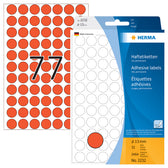 Etiket HERMA 2232 rond 13mm rood 2464stuks - afbeelding 7