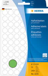Etiket HERMA 2235 rond 13mm groen 2464stuks - afbeelding 7
