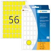 Etiket HERMA 2341 12x18mm geel 1792stuks - afbeelding 7