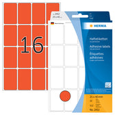 Etiket HERMA 2452 25x40mm rood 512stuks - afbeelding 7