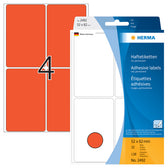 Etiket HERMA 2492 52x82mm rood 128stuks - afbeelding 6