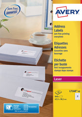 Etiket Avery L7160-40 63.5x38.1mm wit 840stuks - afbeelding 6