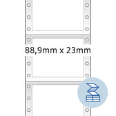 Etiket HERMA 8210 88.9x23Mm 1-baans wit 6000stuks - afbeelding 6