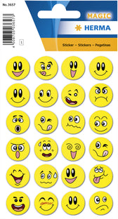 Etiket HERMA 3657 smiley met wiebeleffect - afbeelding 2