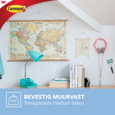 Haak Command middel ovaal incl strip 2st - afbeelding 4