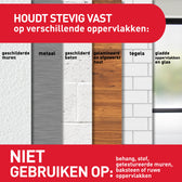 Bevestigingsstrip Command klik vast klein 1.8kg wt - afbeelding 9