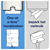 Handdoek Tork H2 Premium 2laags 212x340mm 100288 - afbeelding 4