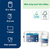 Poetspapier Tork M1 Advanced 1laags 120m 100130