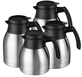 Thermoskan Bravilor dubbelwandig 1 liter RVS zw - afbeelding 2