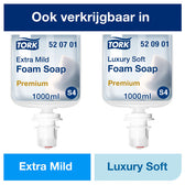 Handzeep Tork S4 Premium schuim 1000ml mild - afbeelding 5
