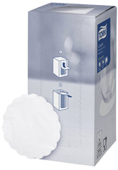 Onderzetter Tork Advanced 8laags 90mm 250 vel wit