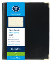 Agenda 2026 Ryam Executive Nappa 7d/2 zwart