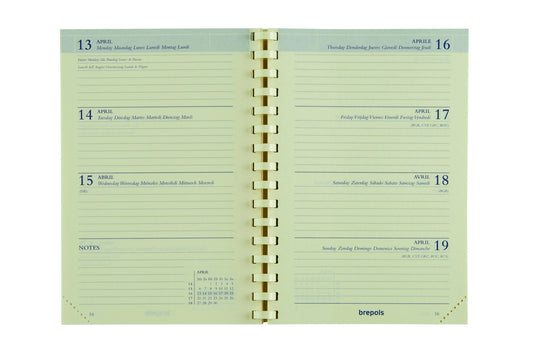 Agendavulling 2026 Brepols Delta 7d/2p