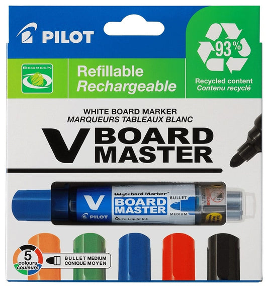 Whiteboardmarker Pilot begreen rond M assorti
