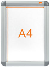 Kliklijst Nobo Premium Plus A4 aluminium - afbeelding 2