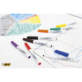 Whiteboardmarker Bic 1741 rond M rood - afbeelding 9