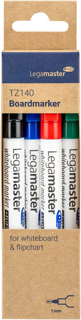 Whiteboardmarker Legamaster TZ140 1mm 4st ass