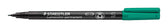 Viltstift Staedtler OHP Lumo SF 313 perm groen