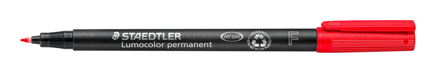 Viltstift Staedtler OHP Lumo F 318 perm rood