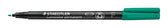 Viltstift Staedtler OHP Lumo F 318 perm groen - afbeelding 4