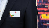 Badge Europel met clip+speld 75x40mm 24st - afbeelding 4
