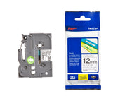 Labeltape Brother Ptouch TZeM31 12mm transparant - afbeelding 3