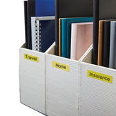 Labeltape Dymo LabelManager D1 polyester 19mm geel - afbeelding 9