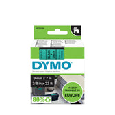 Labeltape Dymo LabelManager D1 polyester 9mm groen - afbeelding 3