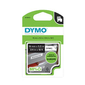 Labeltape Dymo LabelManager D1 polyester 19mm wit - afbeelding 3