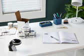 Relieftape Dymo embossing plastic 9mm zwart - afbeelding 8