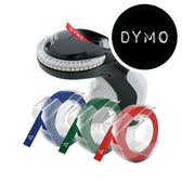 Relieftape Dymo embossing vinyl 9mm 3 stuks - afbeelding 6